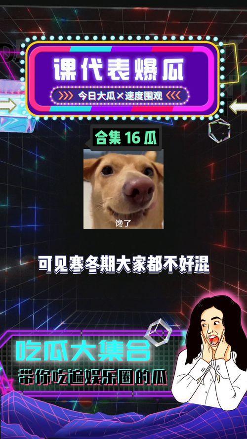 娱乐八卦吃瓜八卦,明星们的幕后故事与八卦风云